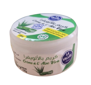 Crema hidratante de aloe vera de la Vallée de Rose