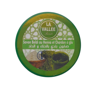 Jabón beldi henna et chaghdon a glu